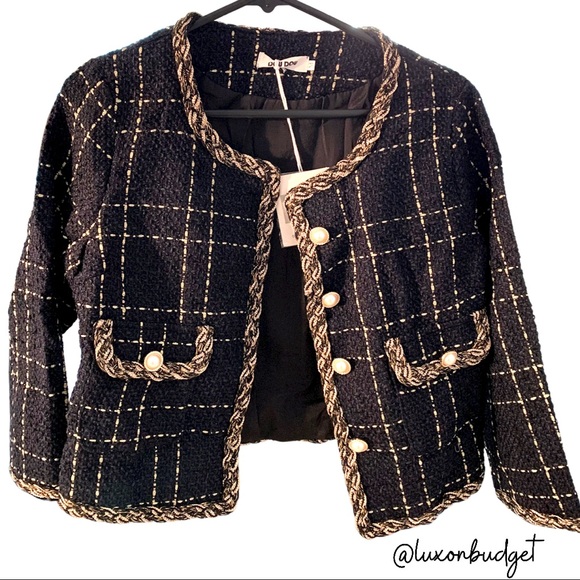 Jackets & Blazers - ❌SOLD❌ BNWT French cropped blazer - Size 8-10